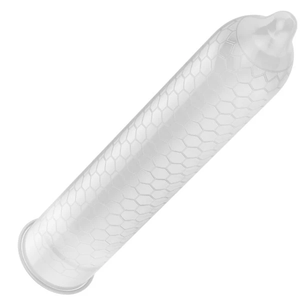 Lelo HEX Bio-Condoom, 12 stuks met L-Arginine
