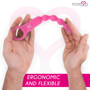 Moressa Ronie remote control anal vibrator with bead chain pink Moressa Ronie remote control anal vibrator with bead chain pink - Image 5