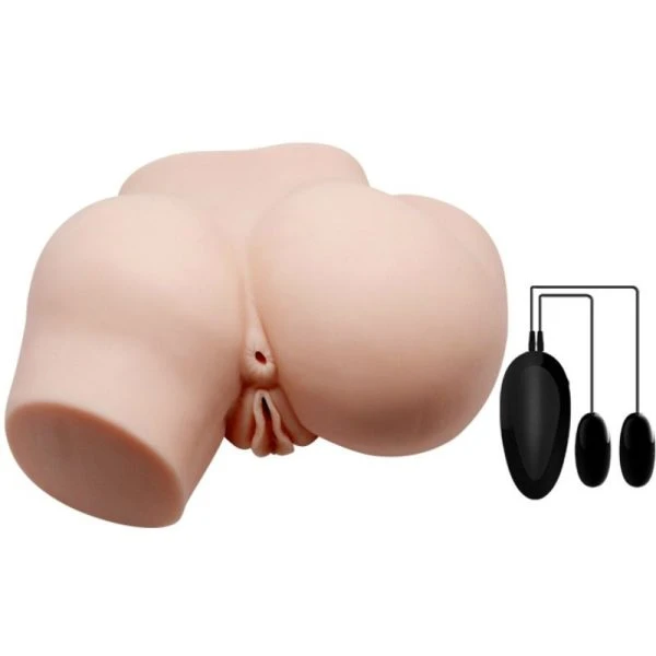 Crazy Bull Masturbator-Torso met Vagina, Anus en Vibratie Crazy Bull Masturbator-Torso met Vagina, Anus en Vibratie