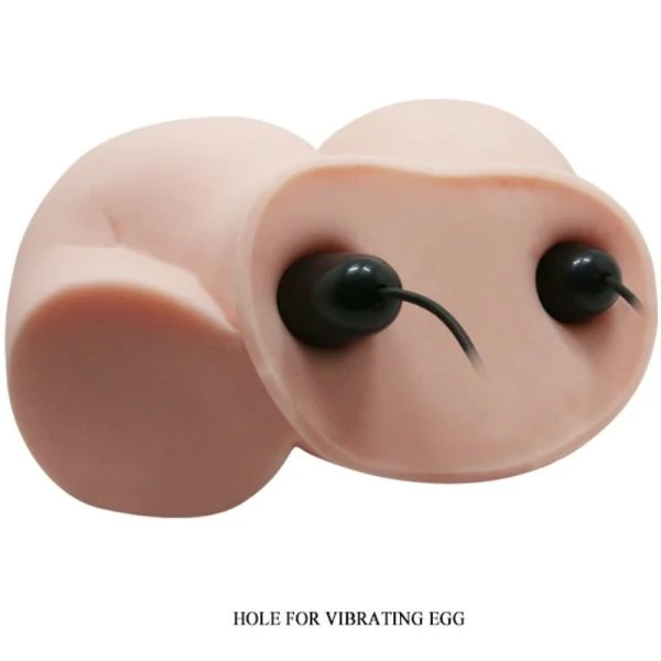 Crazy Bull Masturbator-Torso met Vagina, Anus en Vibratie Crazy Bull Masturbator-Torso met Vagina, Anus en Vibratie