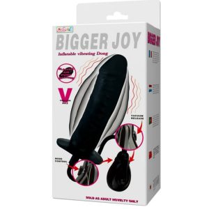 Baile Bigger JOY Opblaasbare Dildo met Vibratie Baile Bigger JOY Opblaasbare Dildo met Vibratie - Afbeelding 3