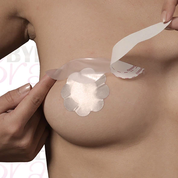 Bye Bra Bruststraffungsset mit Seiden-Nippelabdeckungen F/H
