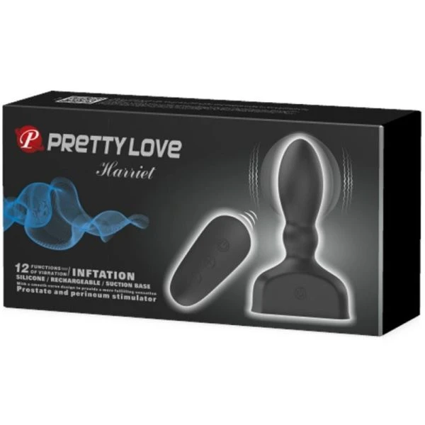 Pretty Love Opblaasbare Prostaatvibrator Marriel met Afstandsbediening