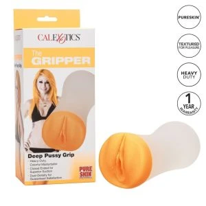 Calexotics Deep Pussy Grip Masturbator with Vibration