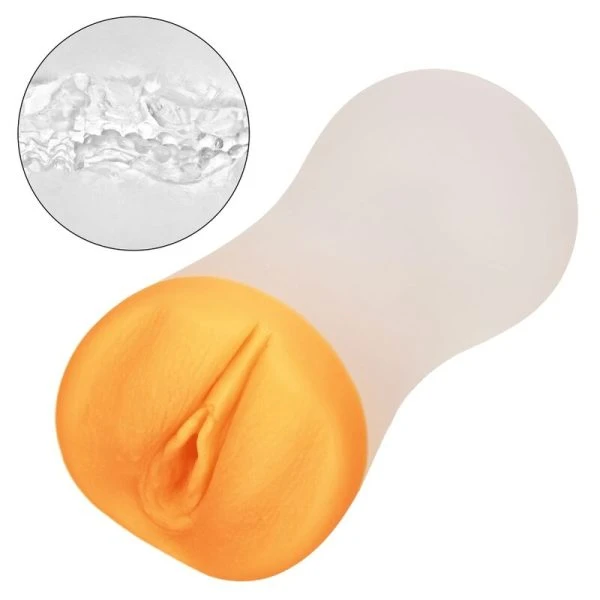 Calexotics Diepere Pussy-Grip Masturbator met vibratie