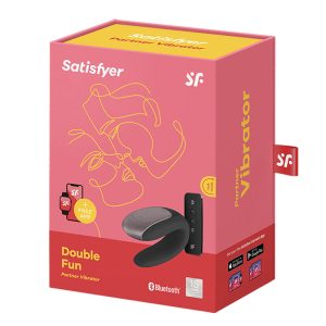 Satisfyer Double Fun Paarvibrator met app-bediening zwart Satisfyer Double Fun Paarvibrator met app-bediening zwart - Afbeelding 9