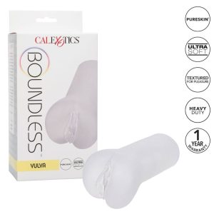 Calexotics Vulva-Stroker met trilling, transparant 14 cm Calexotics Vulva-Stroker met trilling, transparant 14 cm - Afbeelding 2