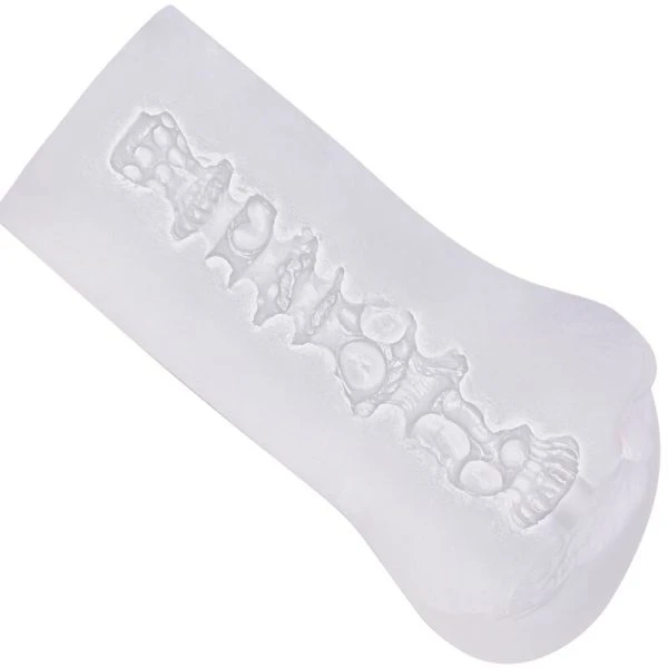 Calexotics Vulva-Stroker met trilling, transparant 14 cm