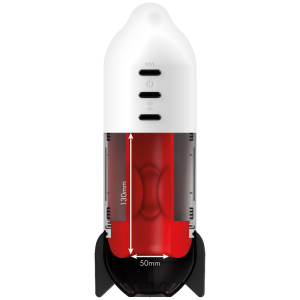 Jamyjob Rocket Masturbator met Vibratie en Compressie Jamyjob Rocket Masturbator met Vibratie en Compressie - Afbeelding 1