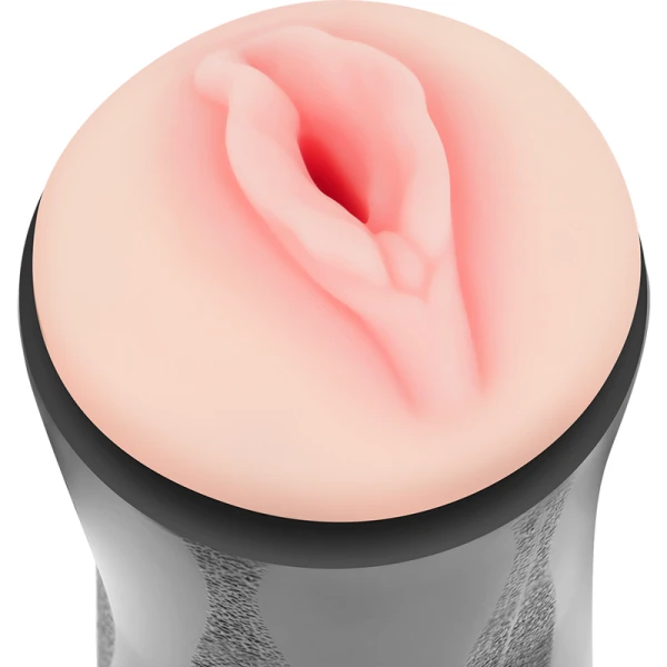 Jamyjob Dubbele opening masturbator met vagina en anus, TPE Jamyjob Dubbele opening masturbator met vagina en anus, TPE