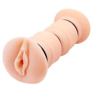 Crazy Bull Emma Realistic Double Vagina Masturbator with Vibration