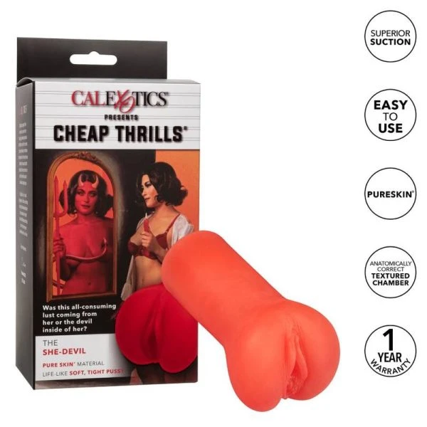 Calexotics Masturbator The She Devil met vibratie