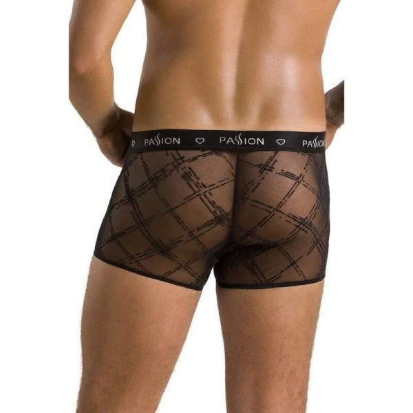 Passion Short James Pants & Boxer voor mannen in het zwart Passion Short James Pants & Boxer voor mannen in het zwart
