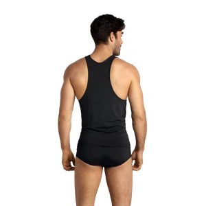 Anais Luxury Lingerie Petrol Top voor mannen van microvezel Anais Luxury Lingerie Petrol Top voor mannen van microvezel - Afbeelding 2