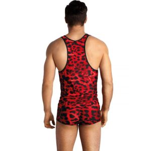 Anais Luxury Lingerie Savage Top in Rot mit Animal-Print Anais Luxury Lingerie Savage Top in Rot mit Animal-Print – Bild 2