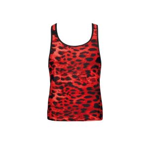 Anais Luxury Lingerie Savage Top in Rot mit Animal-Print Anais Luxury Lingerie Savage Top in Rot mit Animal-Print – Bild 3