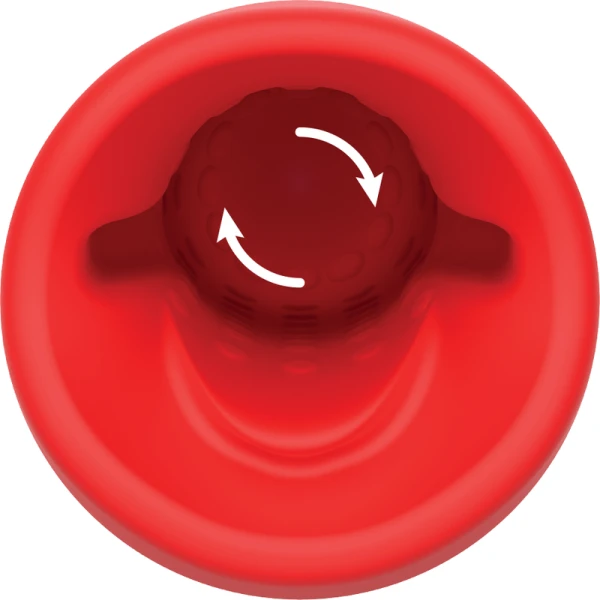 Jamyjob Spin-x Verwarmings- en Rotatie-Masturbator van Silicone Jamyjob Spin-x Verwarmings- en Rotatie-Masturbator van Silicone