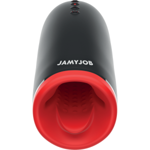 Jamyjob Spin-x Verwarmings- en Rotatie-Masturbator van Silicone Jamyjob Spin-x Verwarmings- en Rotatie-Masturbator van Silicone - Afbeelding 1