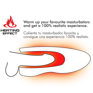Jamyjob Spin-x Verwarmings- en Rotatie-Masturbator van Silicone Jamyjob Spin-x Verwarmings- en Rotatie-Masturbator van Silicone - Afbeelding 3