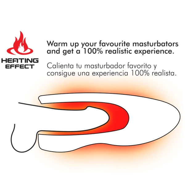 Jamyjob Spin-x Verwarmings- en Rotatie-Masturbator van Silicone Jamyjob Spin-x Verwarmings- en Rotatie-Masturbator van Silicone