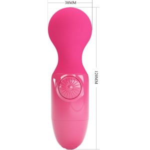 Pretty Love Magenta Mini Personal Massager with Vibration Pretty Love Magenta Mini Personal Massager with Vibration - Image 5