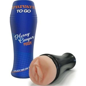 Private Masturbator Geile Puma TO GO met Vibratie