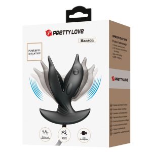 Pretty Love Inflatable Dolphin Anal Plug with Vibration Pretty Love Inflatable Dolphin Anal Plug with Vibration - Image 10