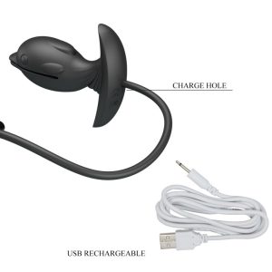 Pretty Love Inflatable Dolphin Anal Plug with Vibration Pretty Love Inflatable Dolphin Anal Plug with Vibration - Image 7