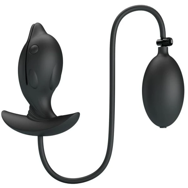 Pretty Love Inflatable Dolphin Anal Plug with Vibration Pretty Love Inflatable Dolphin Anal Plug with Vibration