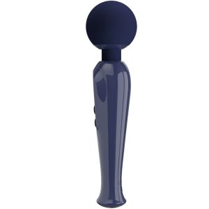 Pretty Love Skyler Vibrator Wand with Flexible Neck and LCD Display Blue Pretty Love Skyler Vibrator Wand with Flexible Neck and LCD Display Blue - Image 3