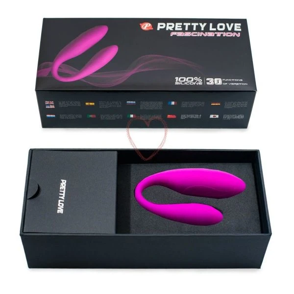 Pretty Love Fascination Lilac Massager U-shaped Vibrator Pretty Love Fascination Lilac Massager U-shaped Vibrator