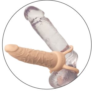 Calexotics Performance Maxx Dual Penetrator mit Penisring, heller Hautton Calexotics Performance Maxx Dual Penetrator mit Penisring, heller Hautton – Bild 10