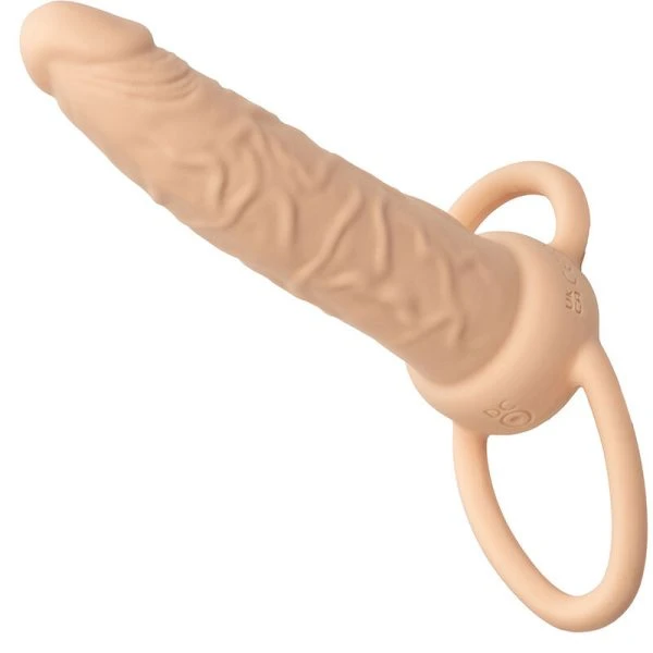 Calexotics Performance Maxx Dual Penetrator mit Penisring, heller Hautton
