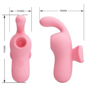 Pretty Love Magic Fairy Vibrator en stimulator, roze Pretty Love Magic Fairy Vibrator en stimulator, roze - Afbeelding 5