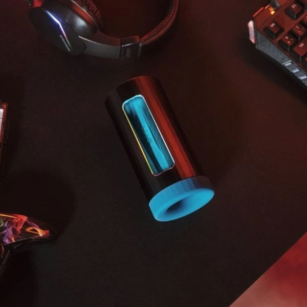 Lelo F1s V3 Masturbator met app-bediening, Blauw