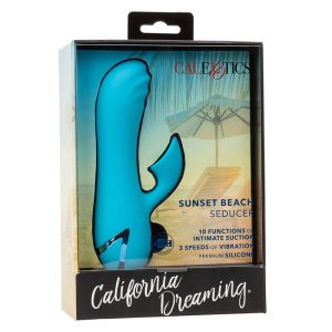 Calexotics Sunset Beach Seducer Vibrator & Stimulator blauw Calexotics Sunset Beach Seducer Vibrator & Stimulator blauw - Afbeelding 10