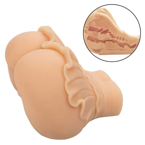 Calexotics Masturbator The Peep Show Girl with dual access, flesh Calexotics Masturbator The Peep Show Girl with dual access, flesh