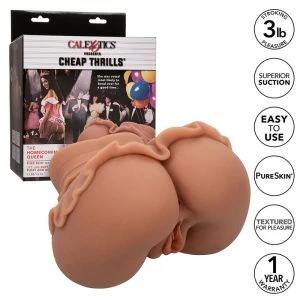 Calexotics Masturbator The Homecoming Queen Double Realistic Caramel