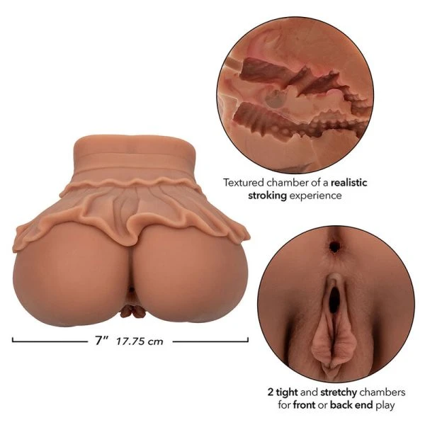 Calexotics Masturbator The Homecoming Queen Double Realistic Caramel Calexotics Masturbator The Homecoming Queen Double Realistic Caramel