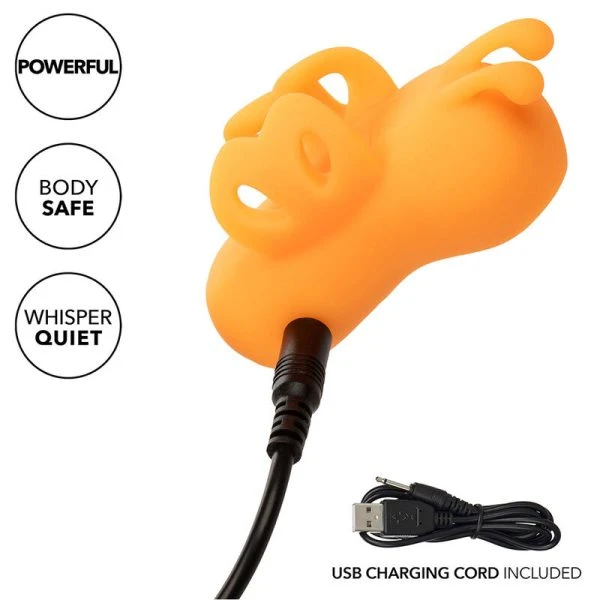 Calexotics Neon Vibes Der Buzzing Vibe Vingerstimulator met 10 trillingen