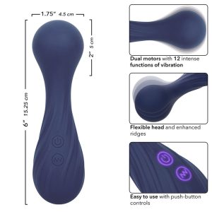Calexotics Charisma Temptation Massager met 12 functies, paars Calexotics Charisma Temptation Massager met 12 functies, paars - Afbeelding 8