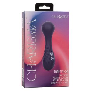 Calexotics Charisma Temptation Massager met 12 functies, paars Calexotics Charisma Temptation Massager met 12 functies, paars - Afbeelding 10