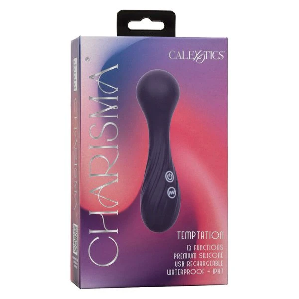 Calexotics Charisma Temptation Massager met 12 functies, paars
