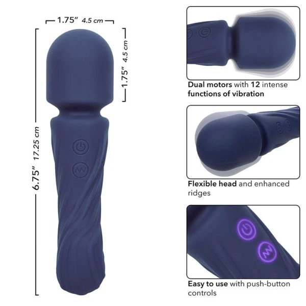 Calexotics Charisma Allure Massager met dubbele motor en 12 functies