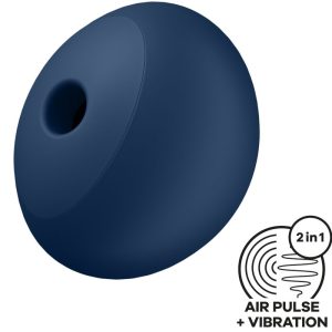 Satisfyer Air Power 4 Clitoral Vibrator with Pressure Waves and Vibrations, blue Satisfyer Air Power 4 Clitoral Vibrator with Pressure Waves and Vibrations, blue - Image 1
