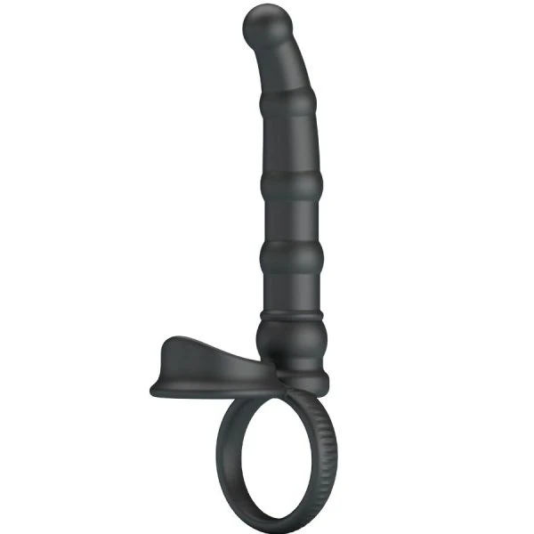 img_203193_476672a2666c1d869d6751d0bf697a35_1.jpg Pretty Love Tatum vibrating penis ring with anal plug, 10 vibrations, black