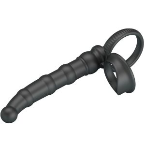 Pretty Love Tatum vibrating penis ring with anal plug, 10 vibrations, black Pretty Love Tatum vibrating penis ring with anal plug, 10 vibrations, black - Image 3