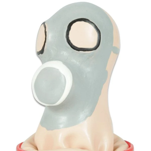 Condomerie hand-painted condoms gas mask as erotic toy