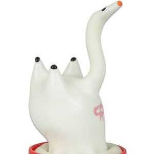 Condomerie hand-painted novelty condom Swan – decorative condom Condomerie hand-painted novelty condom Swan – decorative condom - Image 3