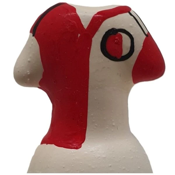 Condomerie handbeschilderd nieuwheidscondoom Feyenoord-shirt